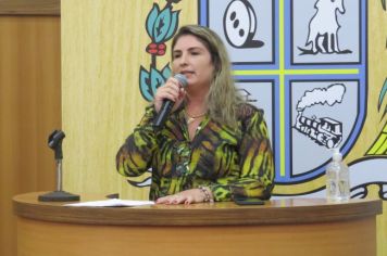 Vereadora Vanessa Botam faz três indicações  na 4a. Sessão da Câmara deste ano
