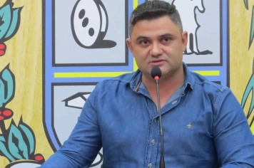 Jhony do Depósito participa da 5a Sessão deste ano  e indica melhorias urbanas