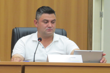 Jhony do Depósito solicita melhorias urbanas na 14a Sessão da Câmara deste ano