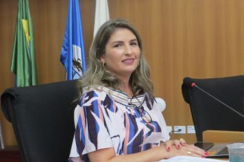 Vereadora Vanessa faz seis indicações  na 10a Sessão Ordinária deste ano