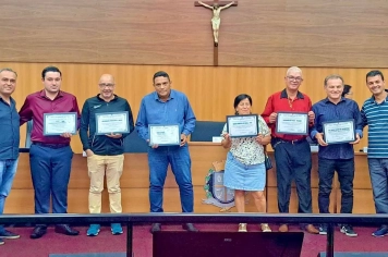 Câmara Municipal entrega Moção de Congratulações e Aplausos  nesta segunda-feira, 10 de novembro