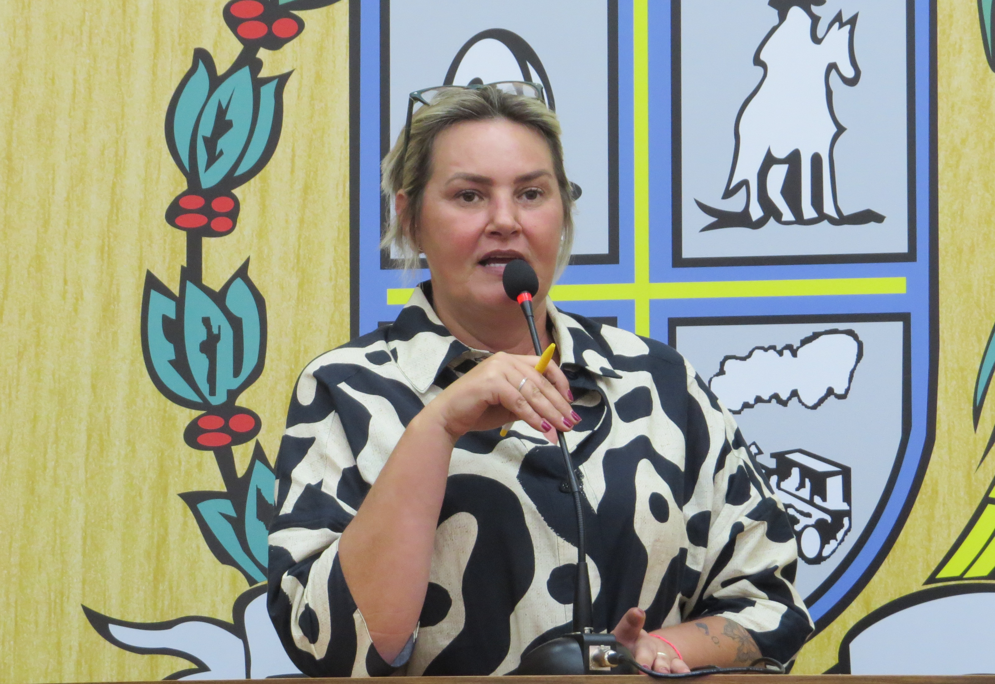Vereadora Ana Paula participa da 1a Sessão do ano e apresenta duas indicações