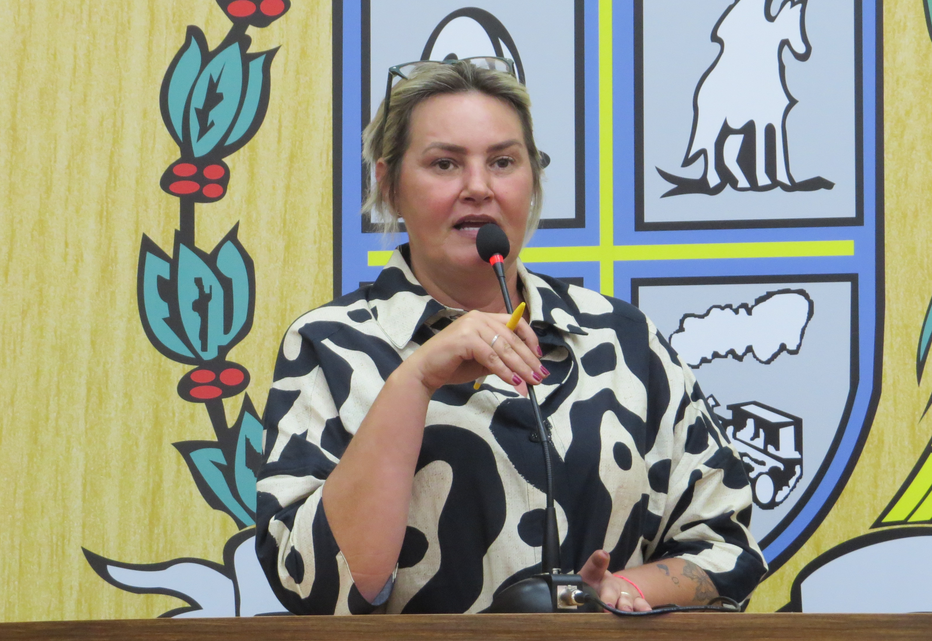 Vereadora Ana Paula apresenta moção de apoio