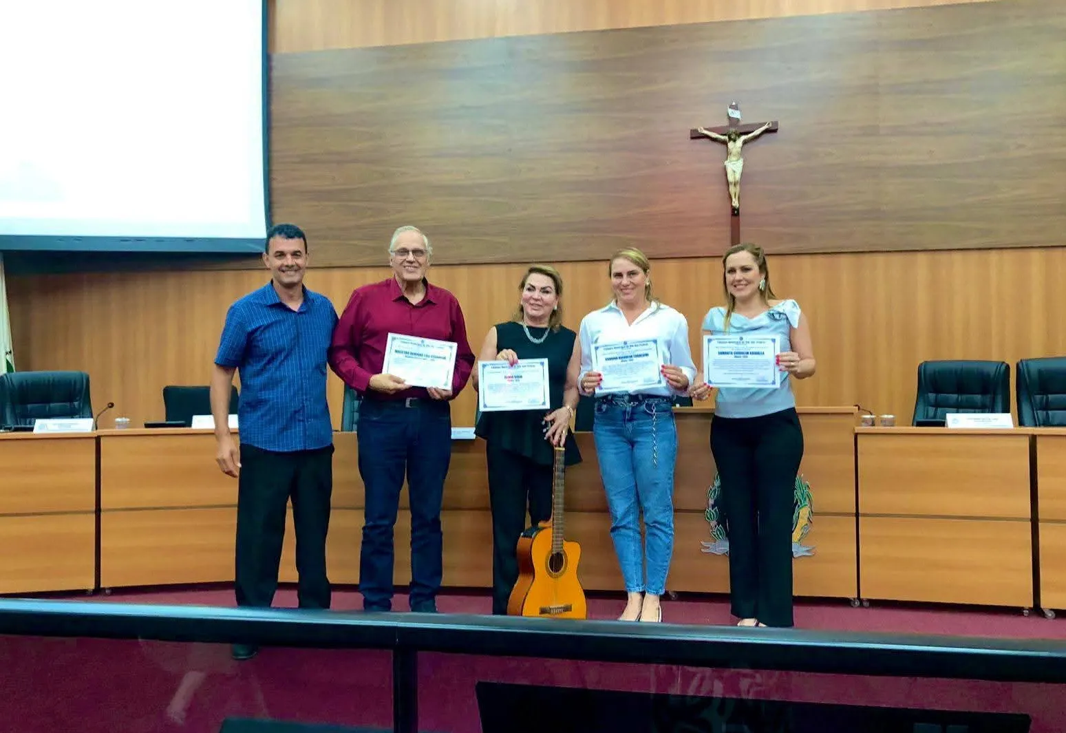 Professores de Música Voluntários de Rio das Pedras recebem moção de congratulações e aplausos